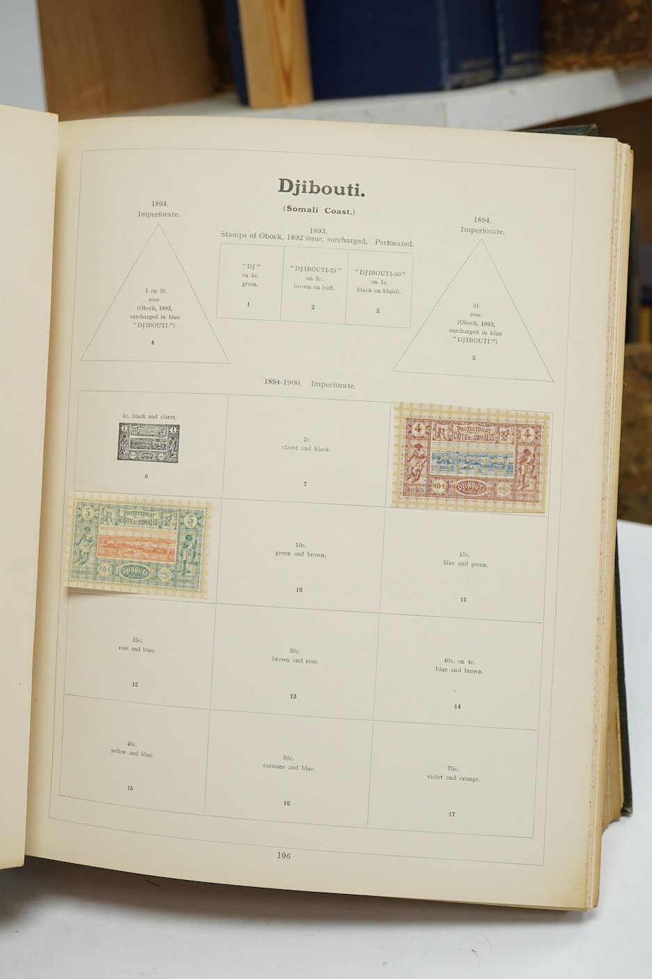 Three Edwardian and later stamp albums, The Grafton Stamp Album, containing a good selection of British stamps from 1841 to 1978, including Two Pence blue, 1840s/50s Penny Reds, Victoria Army Official, a substantial run